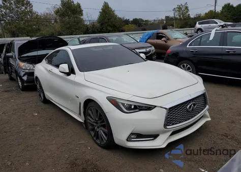 2017 Infiniti Q60 Red Sport 400 from USA, damaged, VIN JN1FV7EL7HM700855